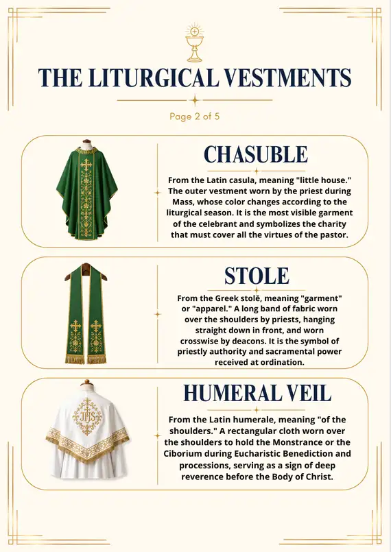Liturgical Vestments and Colors